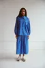 Lulu Skirt - Kahlo Blue sold by WRAY