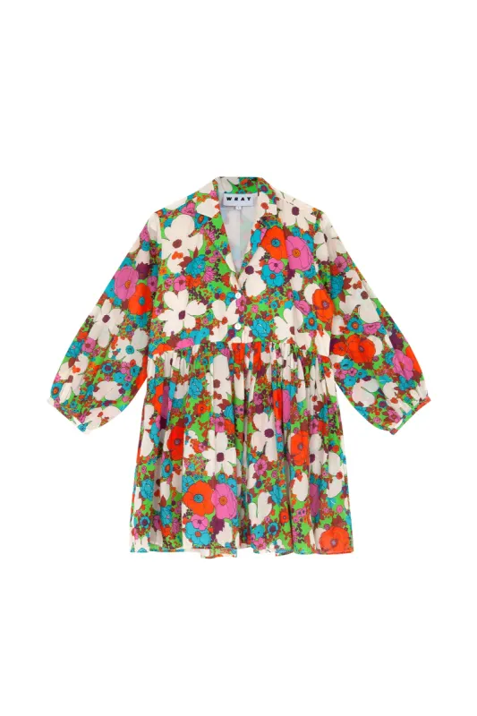 Mini Quinn Dress - Acid Floral sold by WRAY