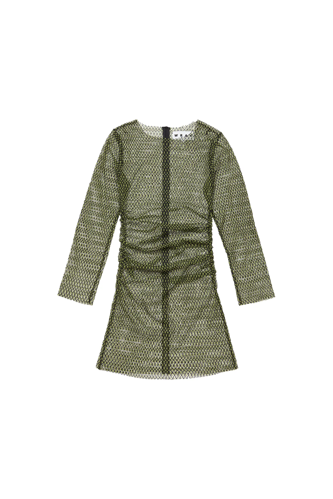 Long Sleeve Gathered Dress - Multi Mesh sold by WRAY product image thumbnail 2