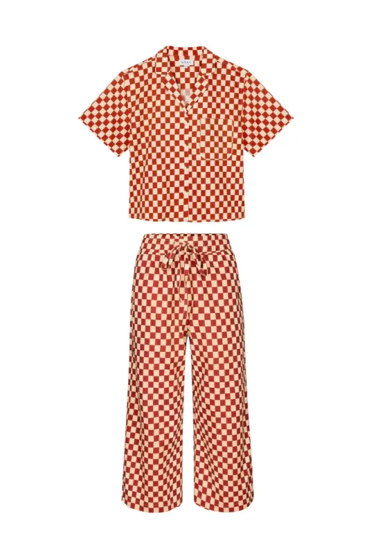 Long Lounge Set - Spice Check sold by WRAY