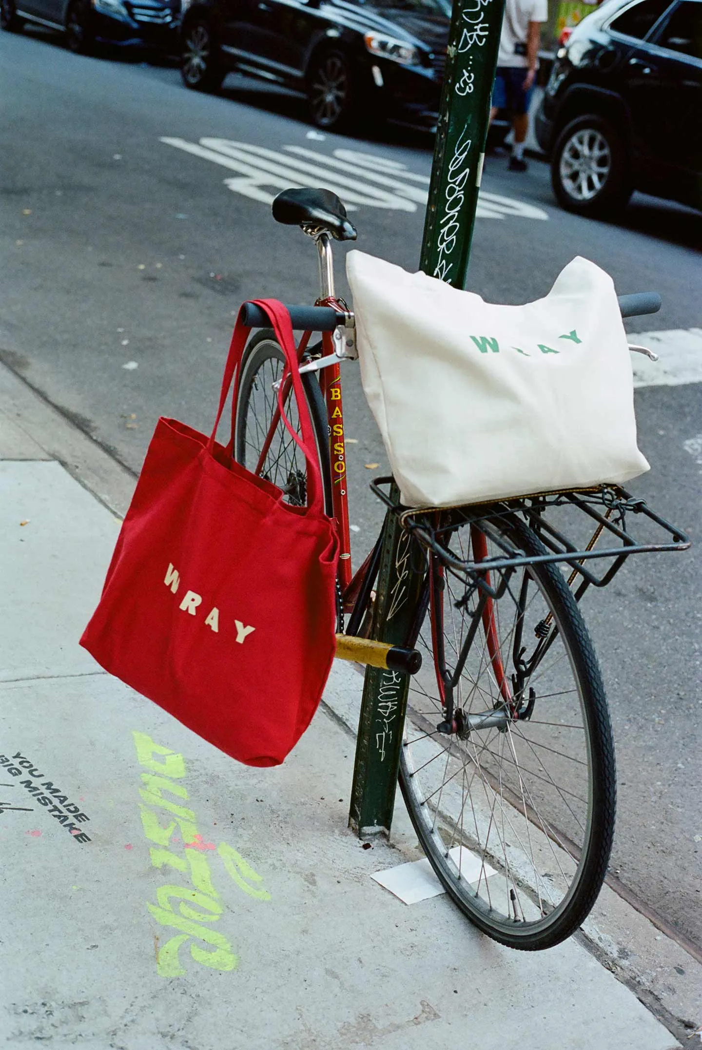 Tote Bag - Berry/Butter sold by WRAY product image thumbnail 5