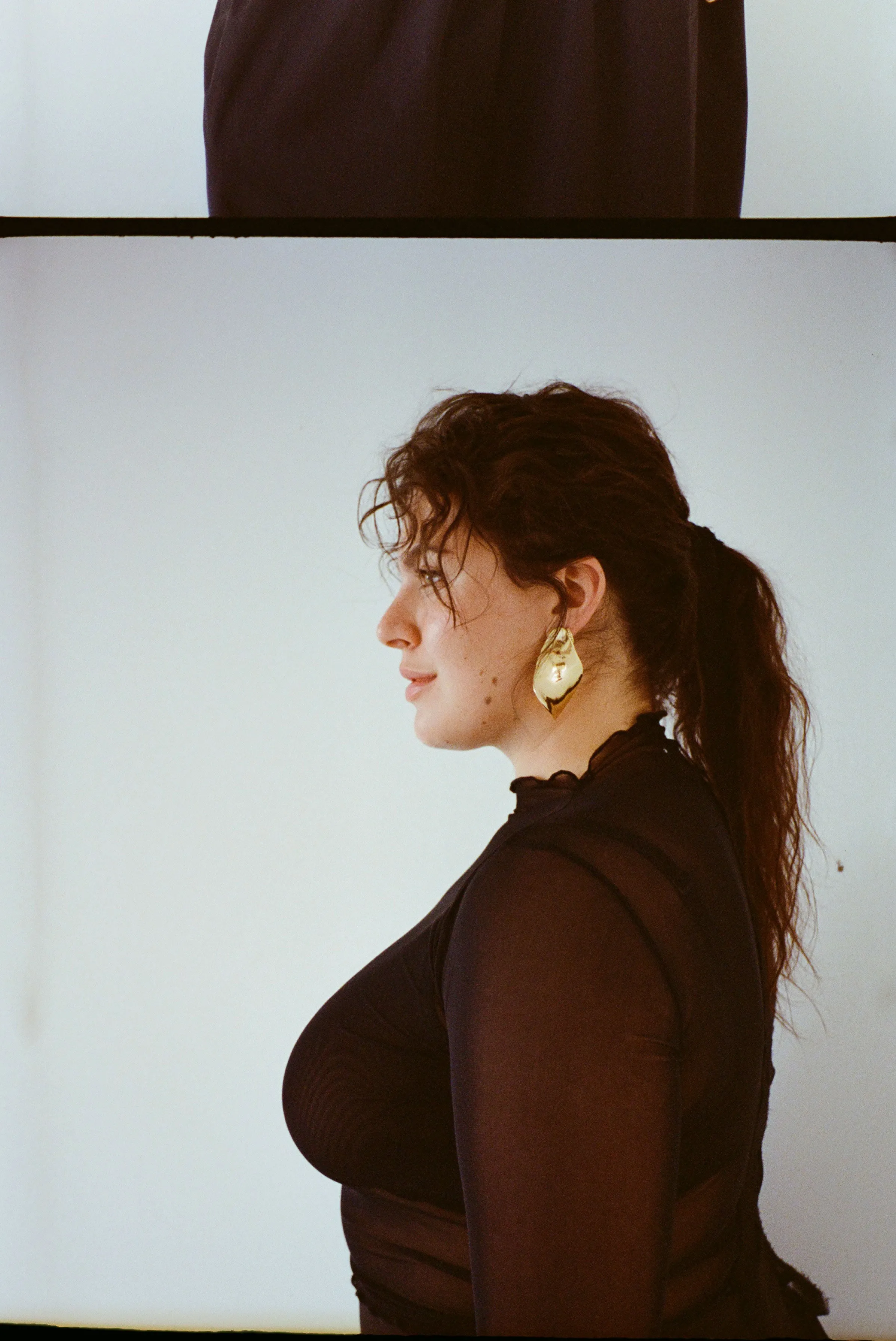 Long Sleeve Maya Tee - Black sold by WRAY product image thumbnail 3