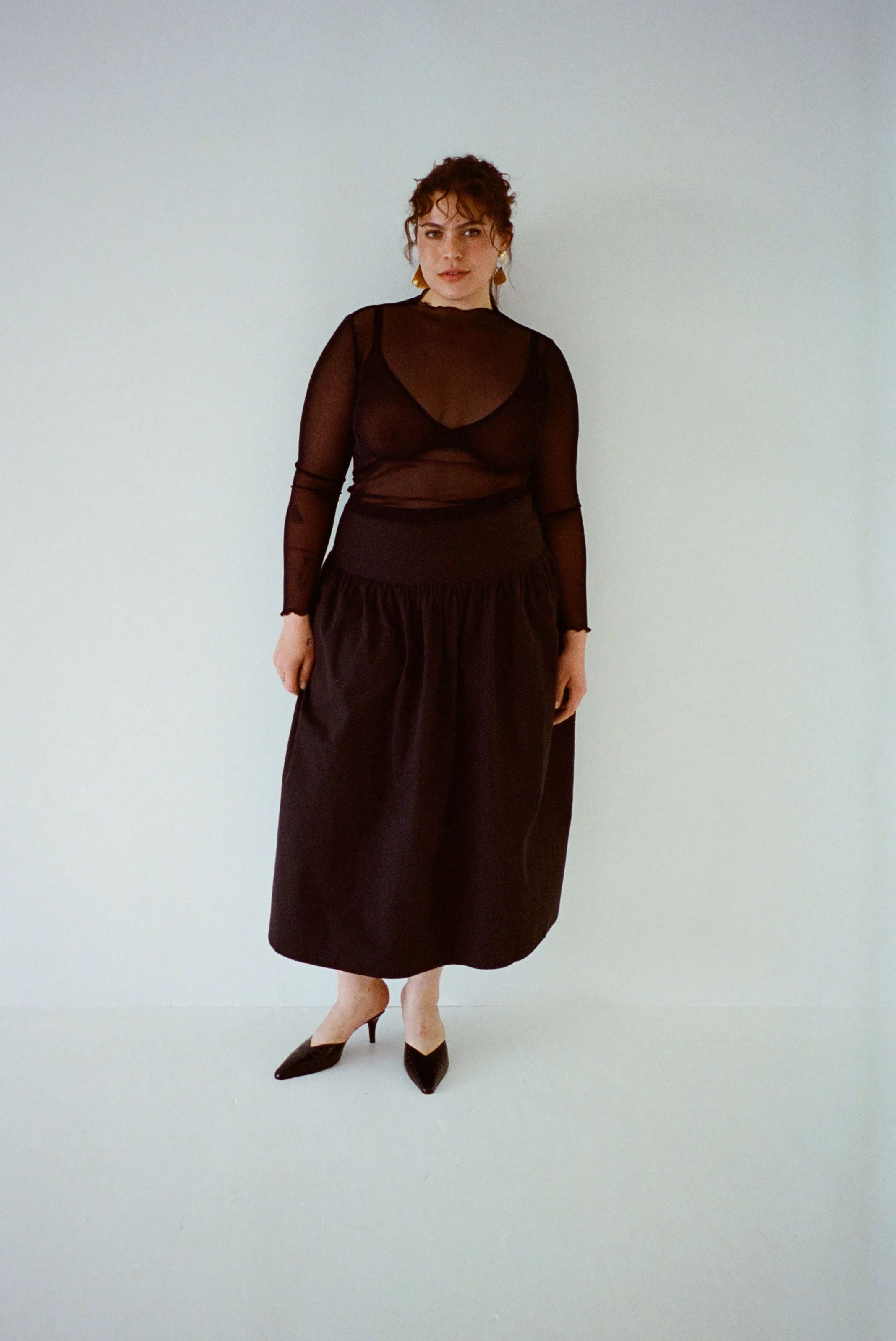 Long Sleeve Maya Tee - Black sold by WRAY product image thumbnail 4