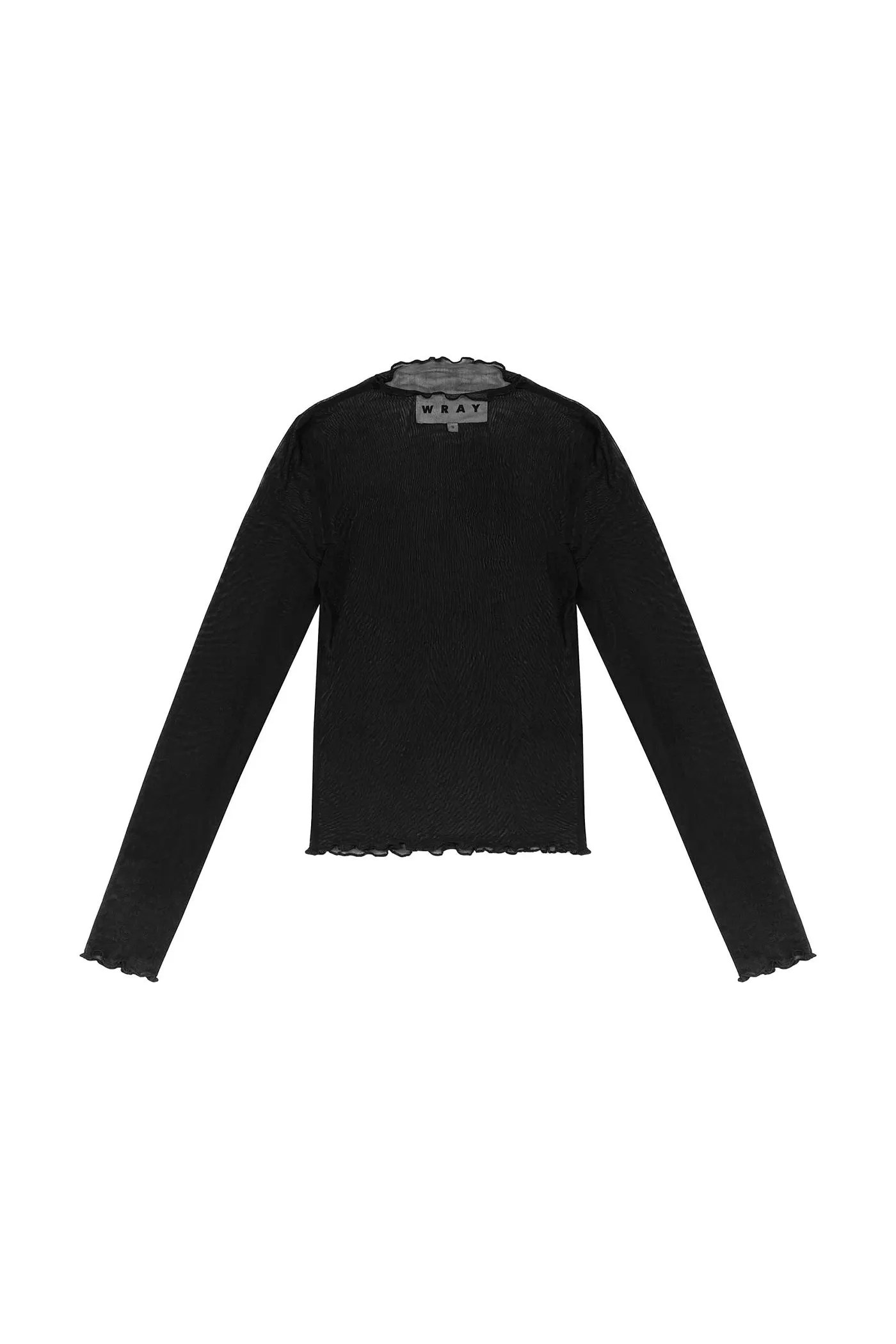 Long Sleeve Maya Tee - Black sold by WRAY