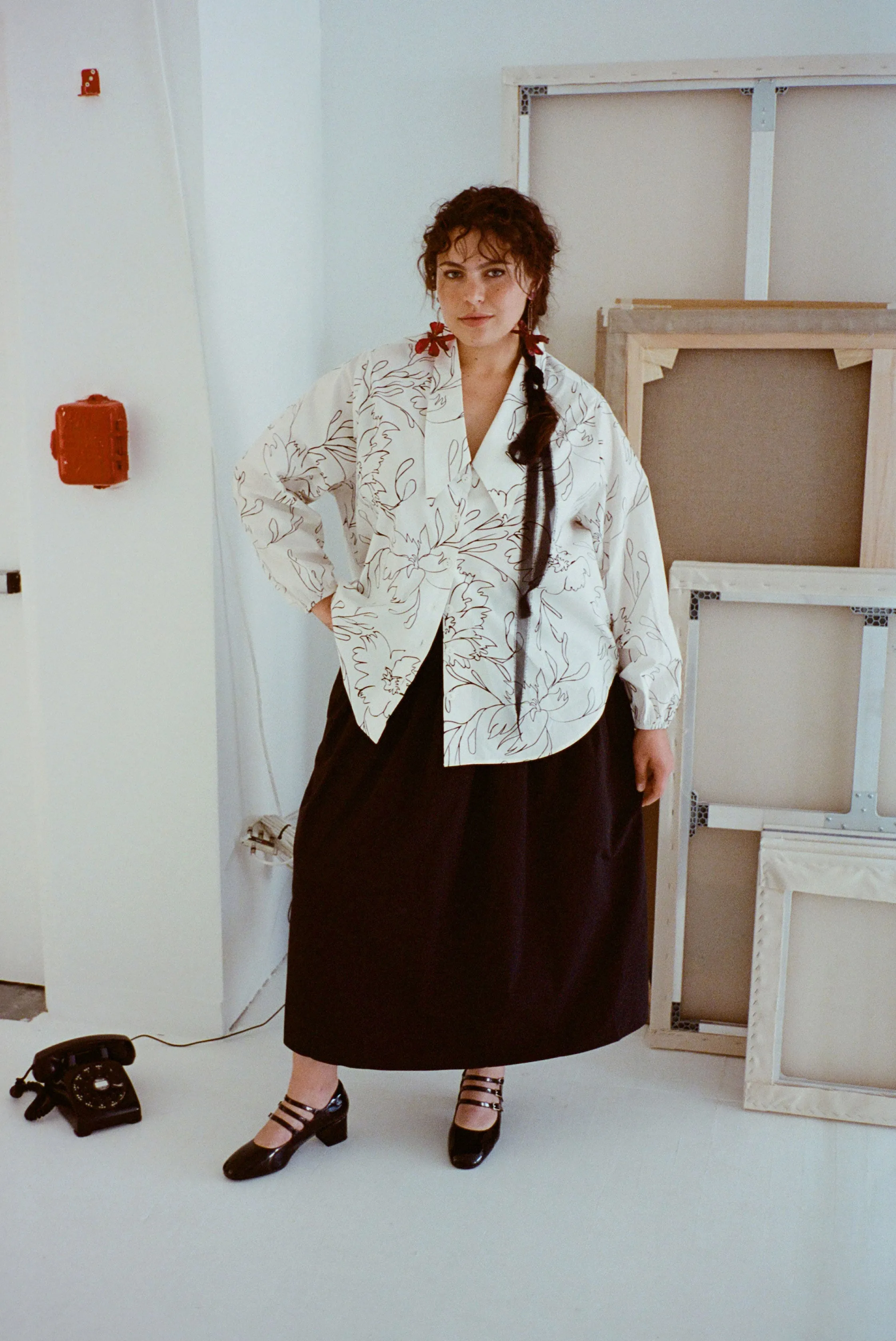 Nic Shirt - Quill sold by WRAY product image thumbnail 3