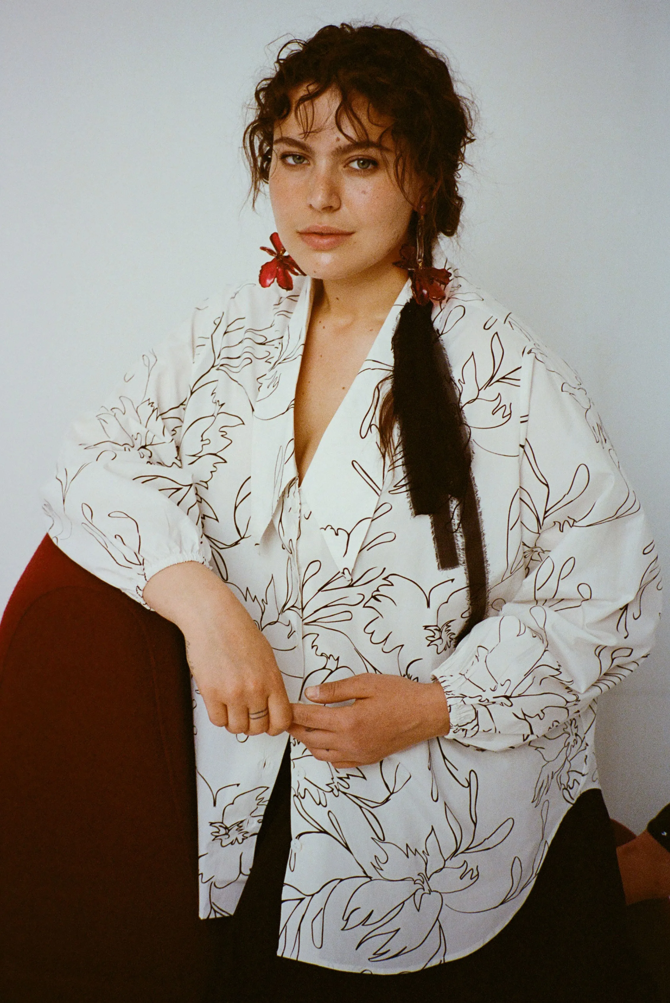 Nic Shirt - Quill sold by WRAY product image thumbnail 2