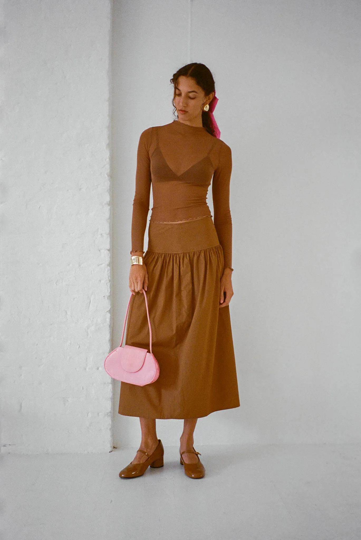 Long Sleeve Maya Tee - Dulce sold by WRAY product image thumbnail 3