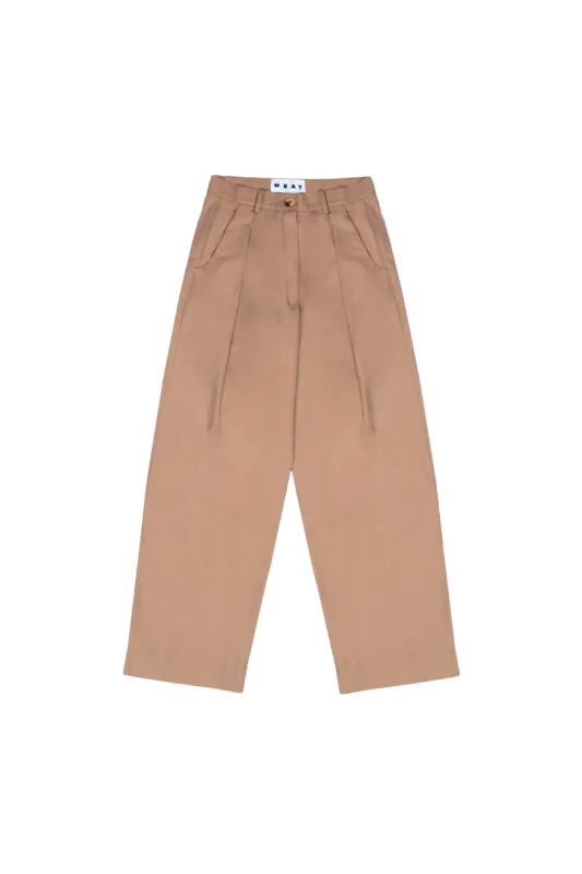 Studio Pant - Camel sold by WRAY