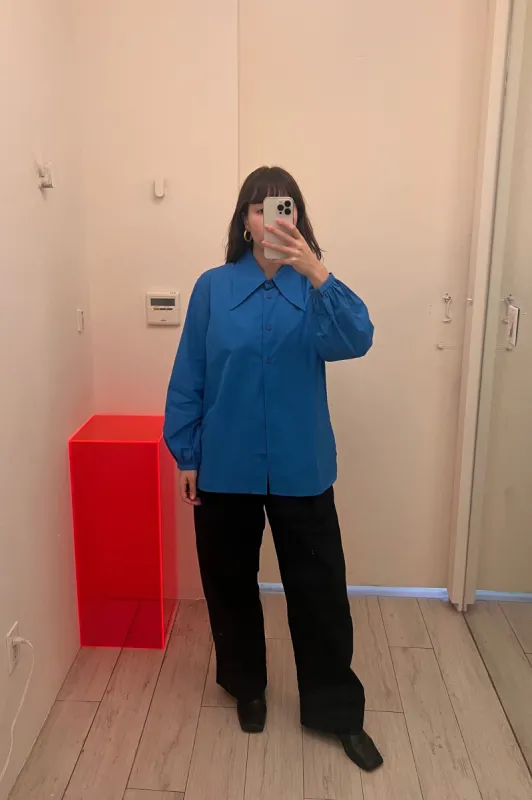 Madison Top Sample - Cool Blue sold by WRAY