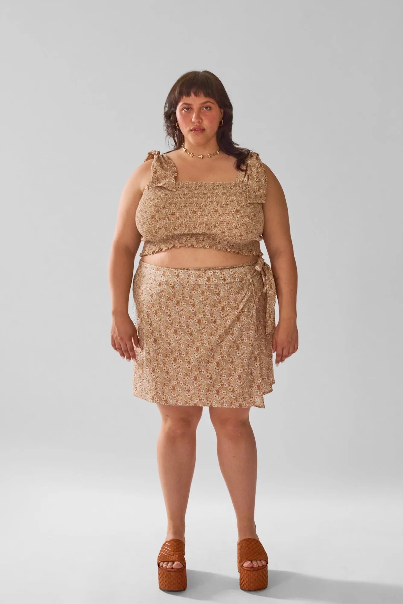 Montmartre Top - Prairie Garden sold by WRAY