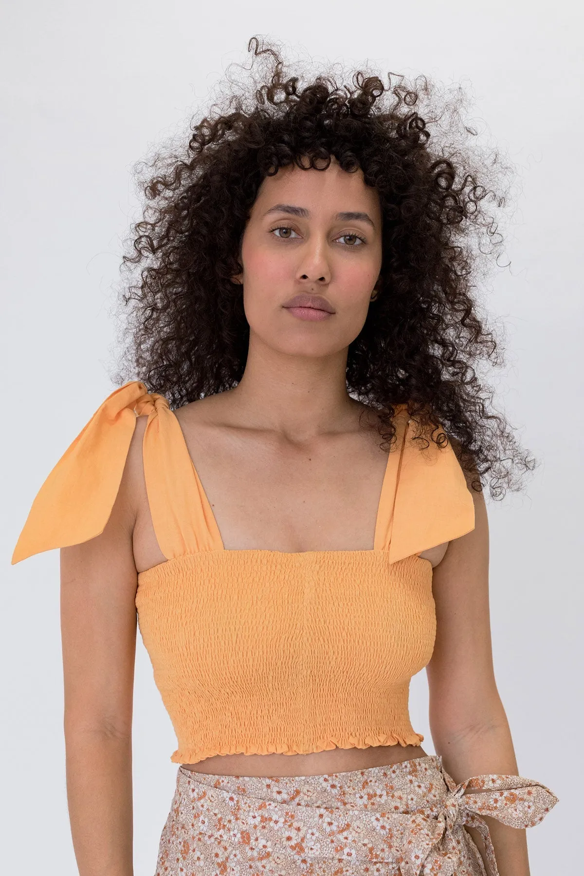 Montmartre Top - Cantaloupe sold by WRAY product image thumbnail 3