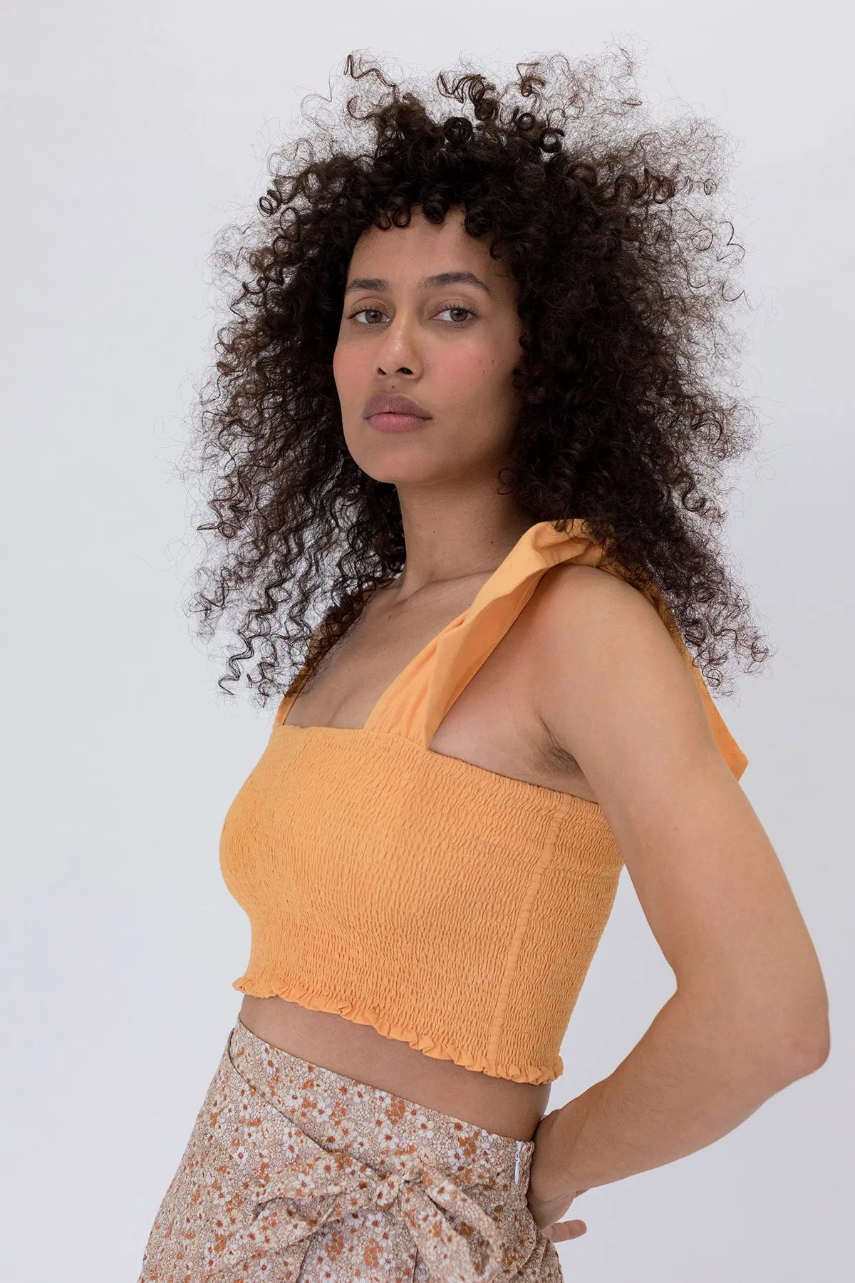 Montmartre Top - Cantaloupe sold by WRAY product image thumbnail 5