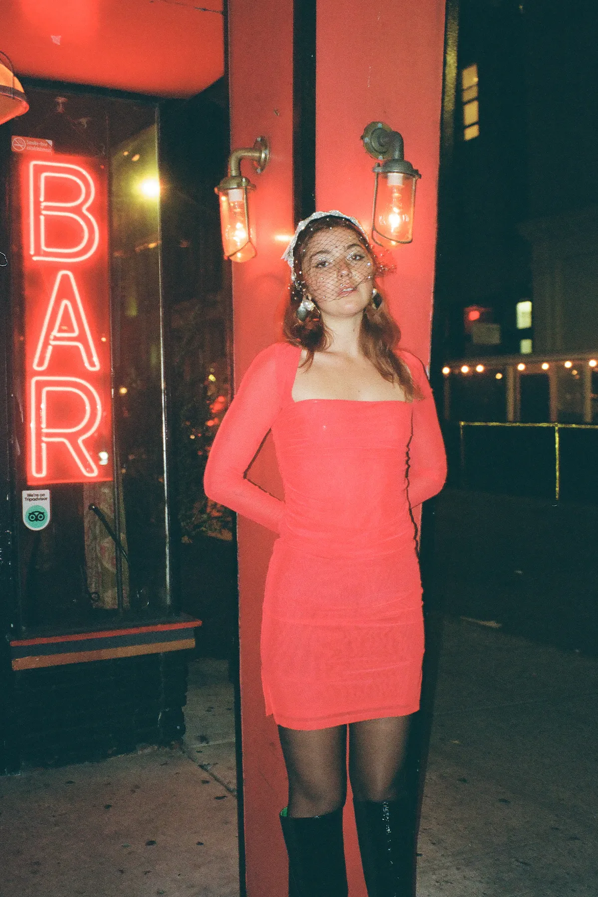 Marilis Dress - Tomato sold by WRAY product image thumbnail 3