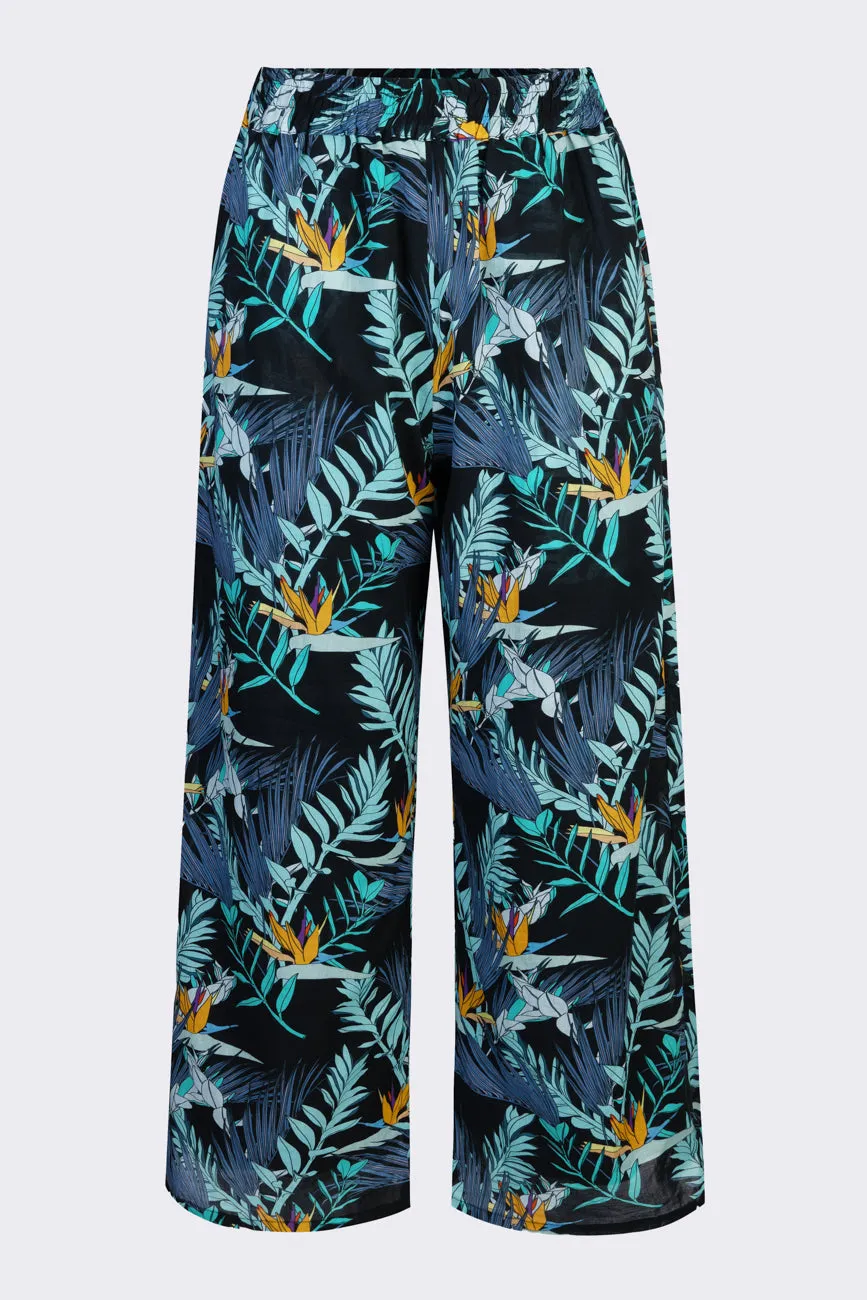 Luna Pant - Midnight Tropical sold by WRAY product image thumbnail 2