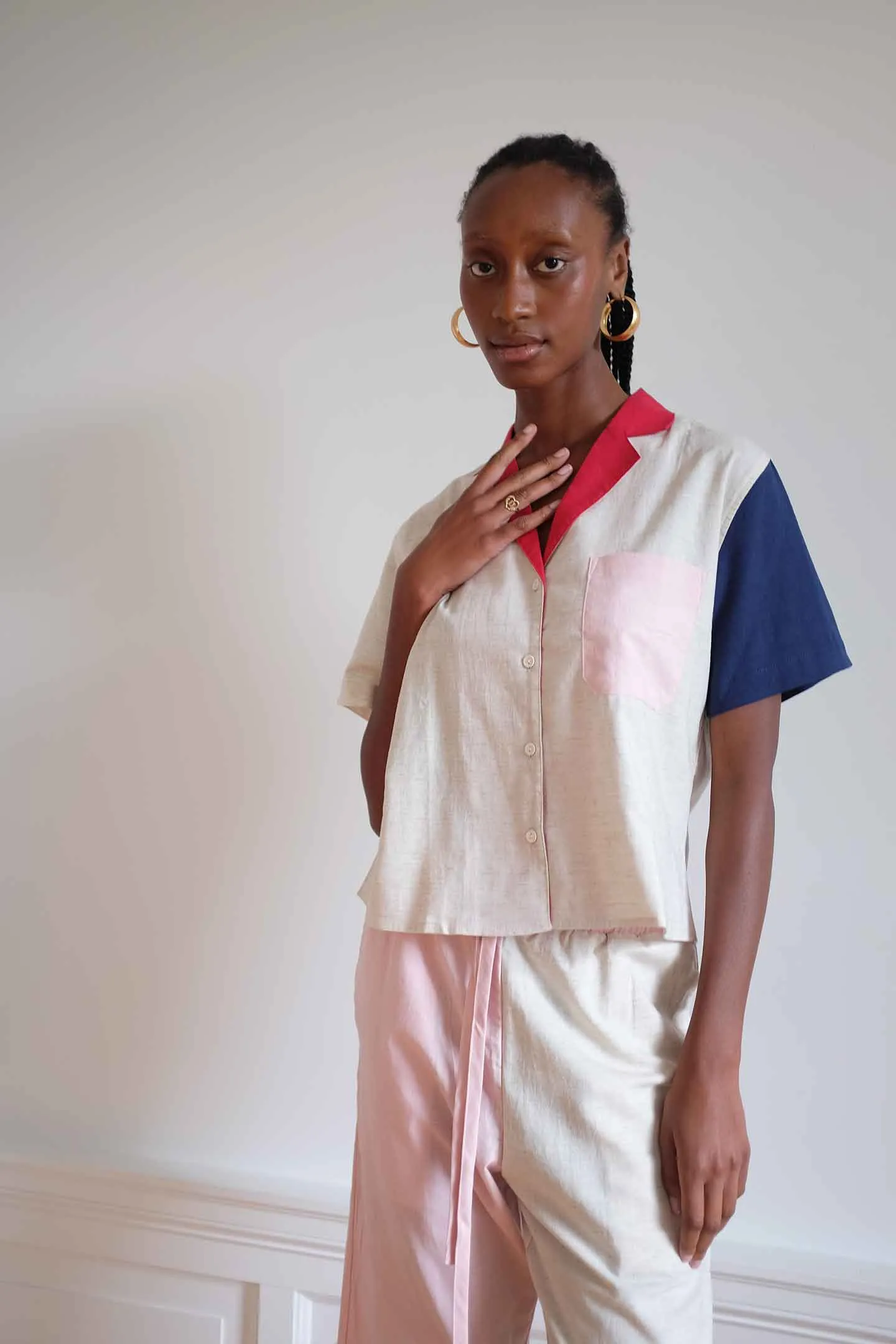 Long Lounge Set - Blush Block sold by WRAY product image thumbnail 5