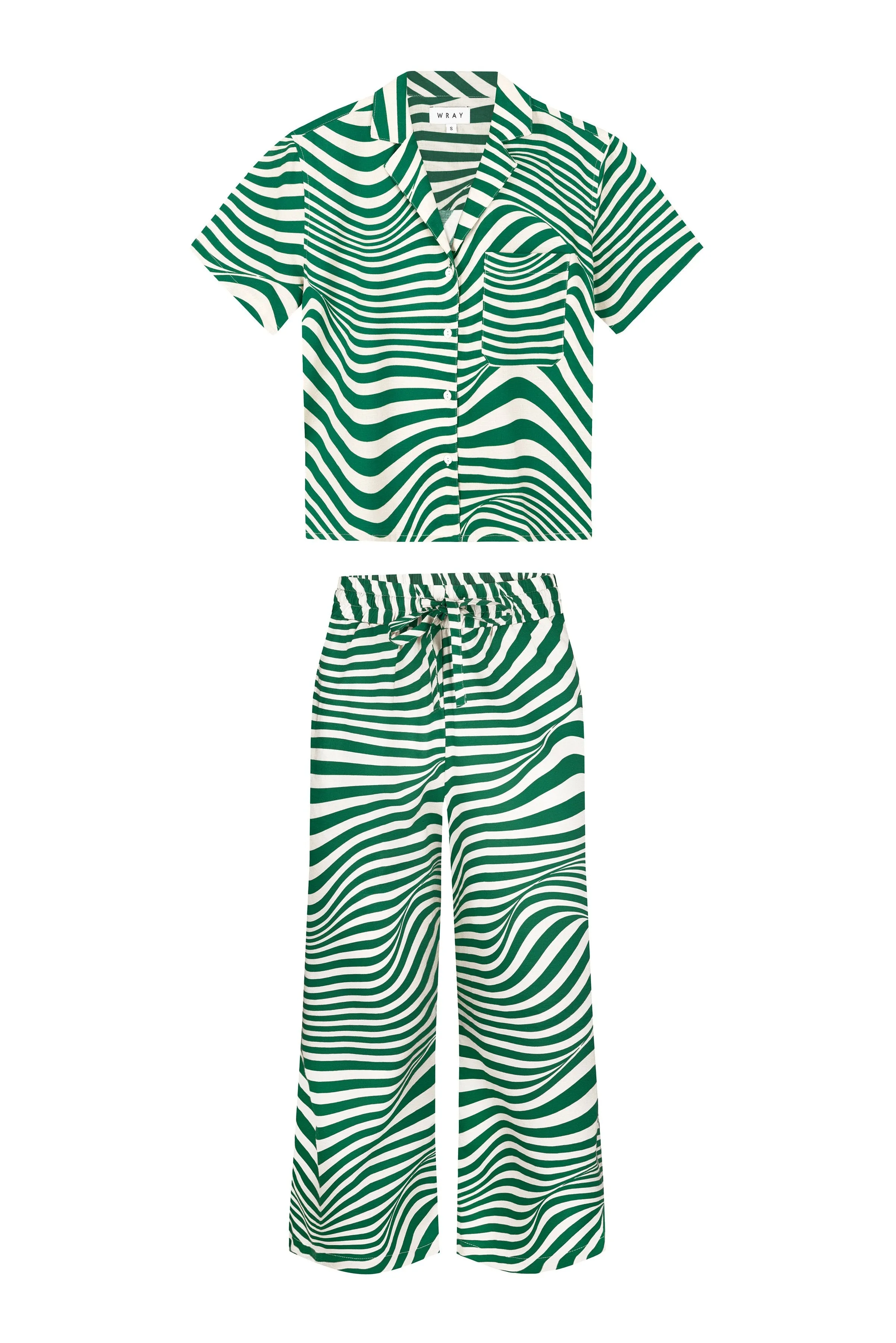 Long Lounge Set - Algae Swirl sold by WRAY product image thumbnail 2