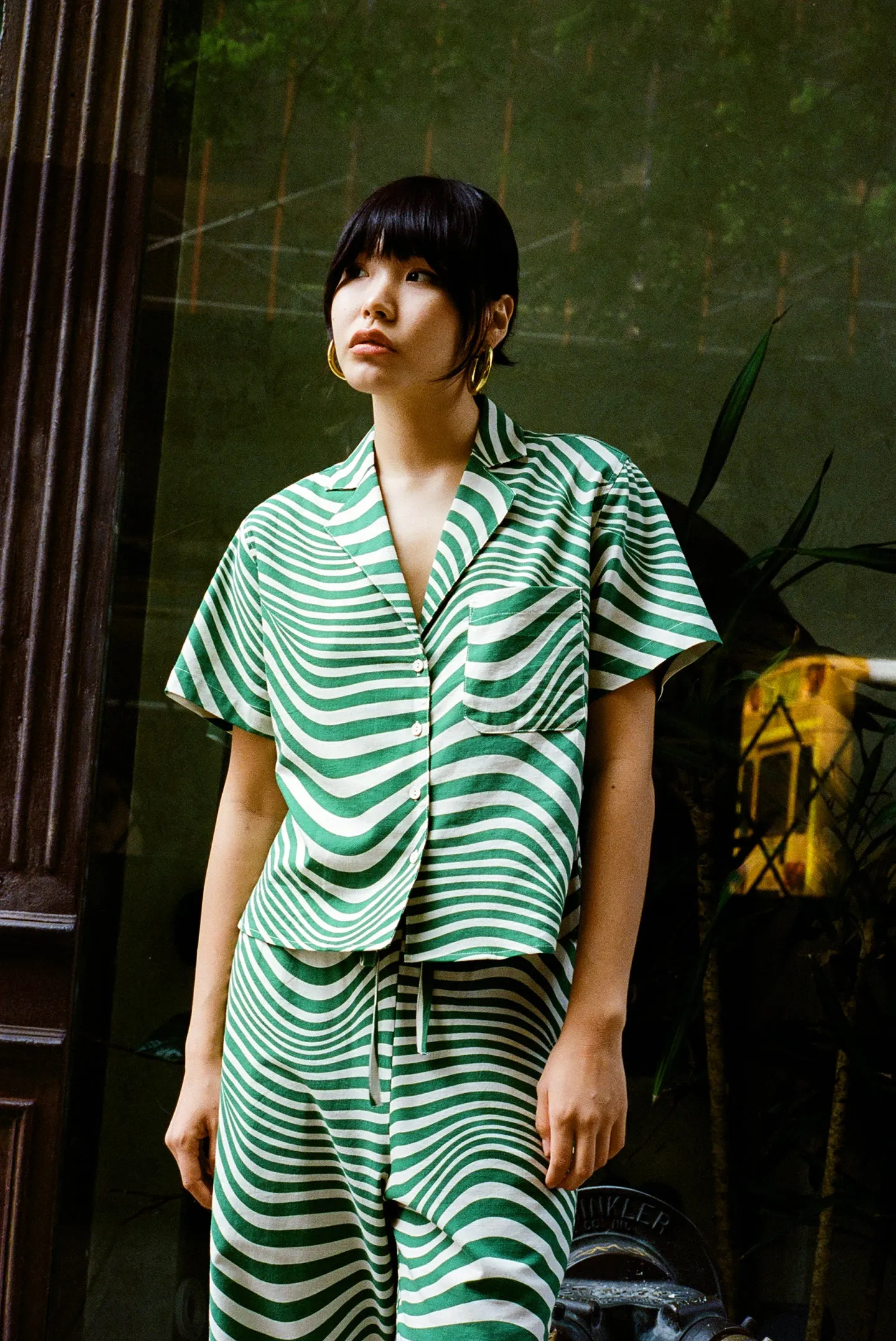 Long Lounge Set - Algae Swirl sold by WRAY product image thumbnail 5