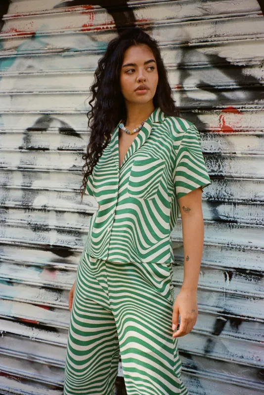 Long Lounge Set - Algae Swirl sold by WRAY