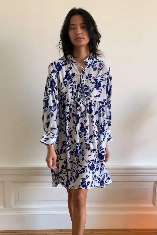 Isabella Dress - Pottery Floral sold by WRAY product image thumbnail 4