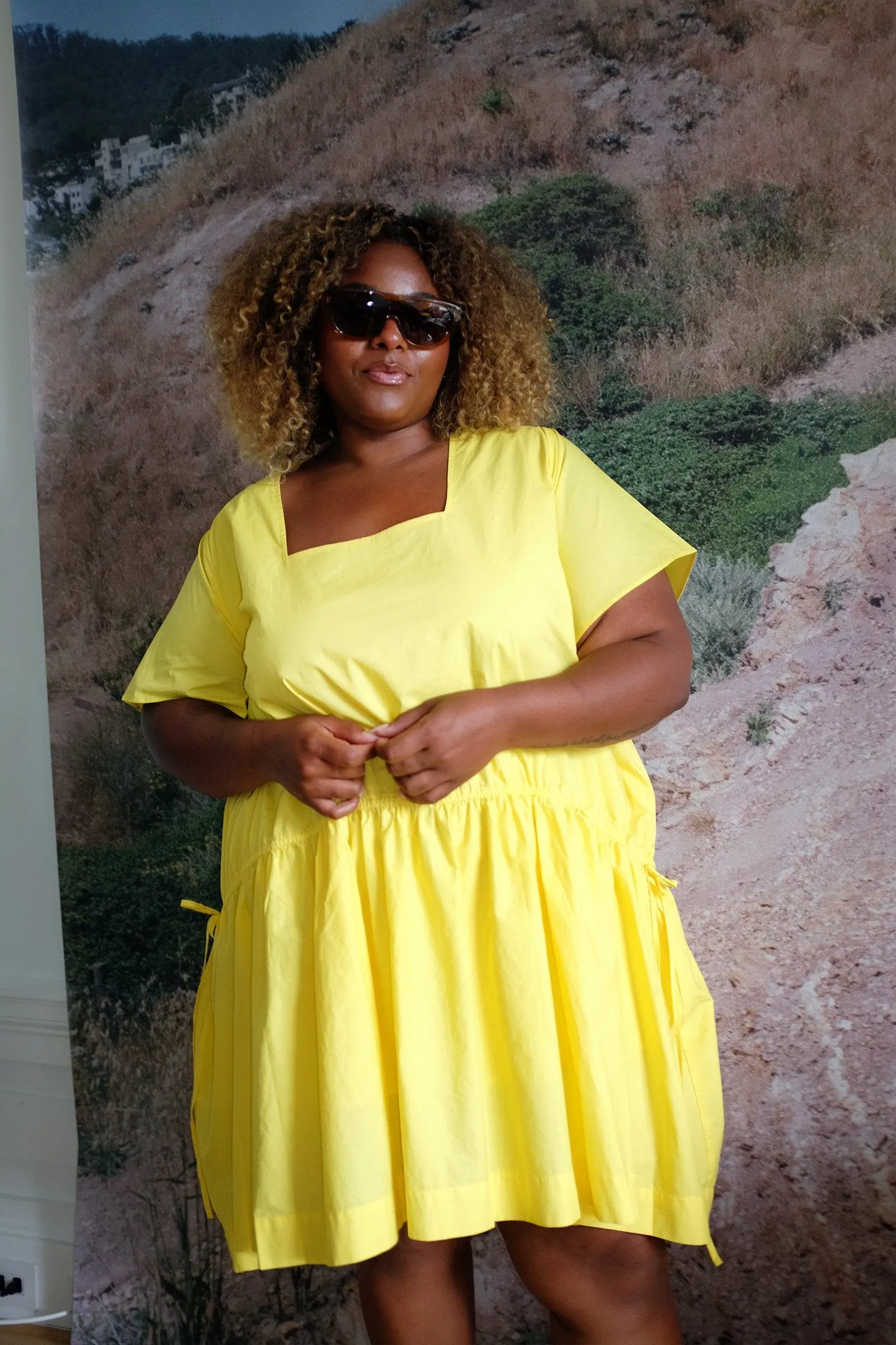 Helen Dress - Limoncello sold by WRAY product image thumbnail 5