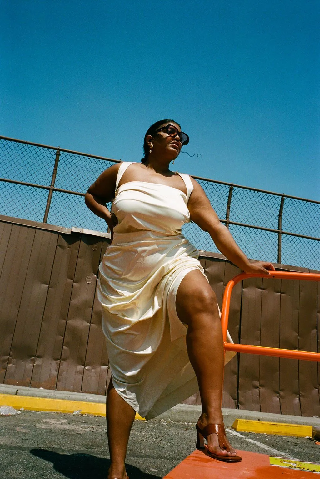 Dion Dress - Parchment sold by WRAY product image thumbnail 4