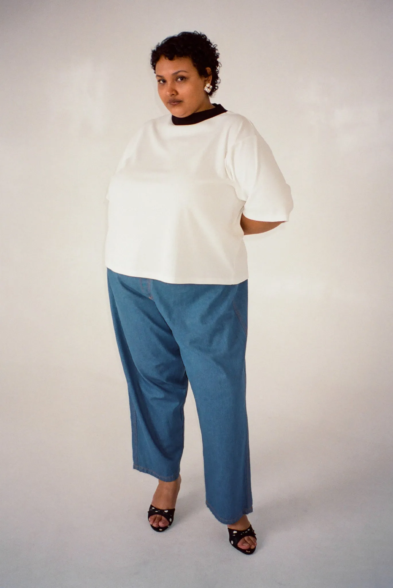 Condor Tee - Off White/Black sold by WRAY product image thumbnail 4