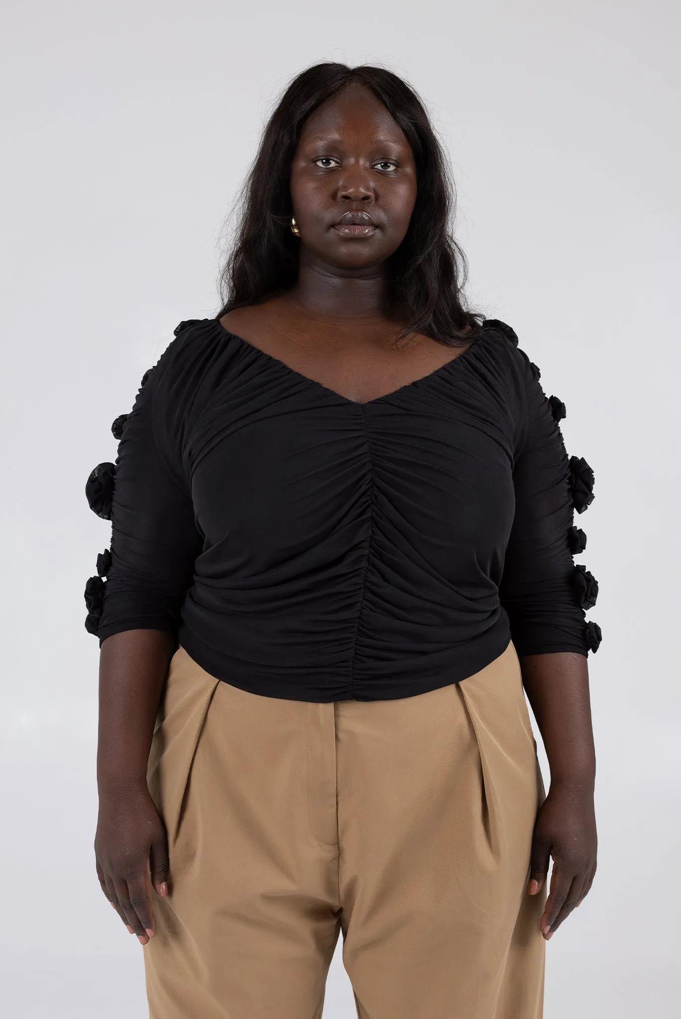 Rose Top - Black sold by WRAY product image thumbnail 5