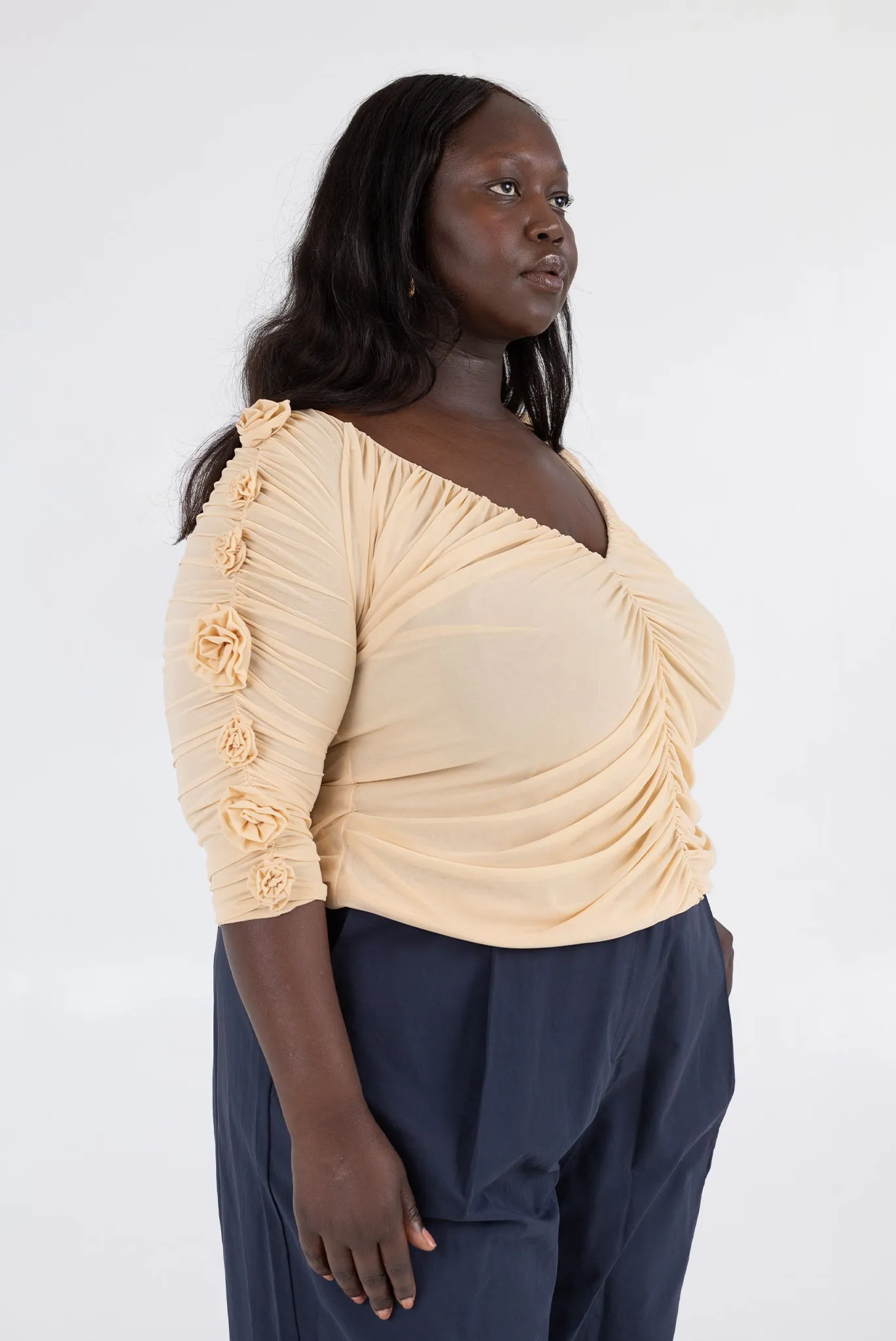 Rose Top - Vanilla sold by WRAY product image thumbnail 4
