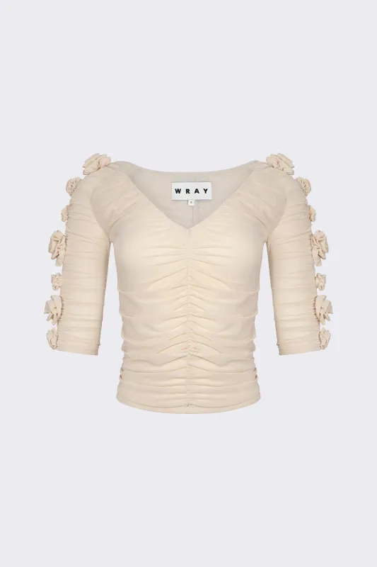 Rose Top - Vanilla sold by WRAY