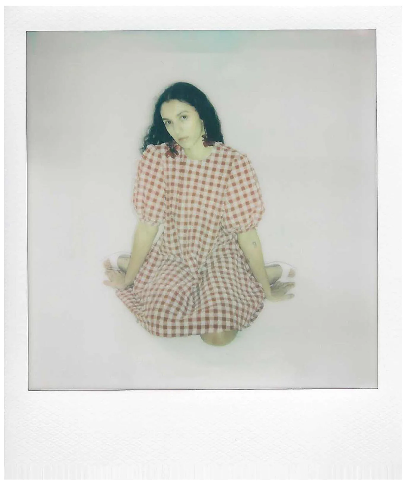 Orion Dress - Lipstick Check sold by WRAY product image thumbnail 5