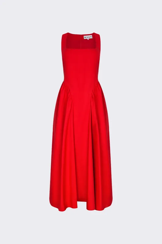 Vanessa Dress - Scarlet sold by WRAY