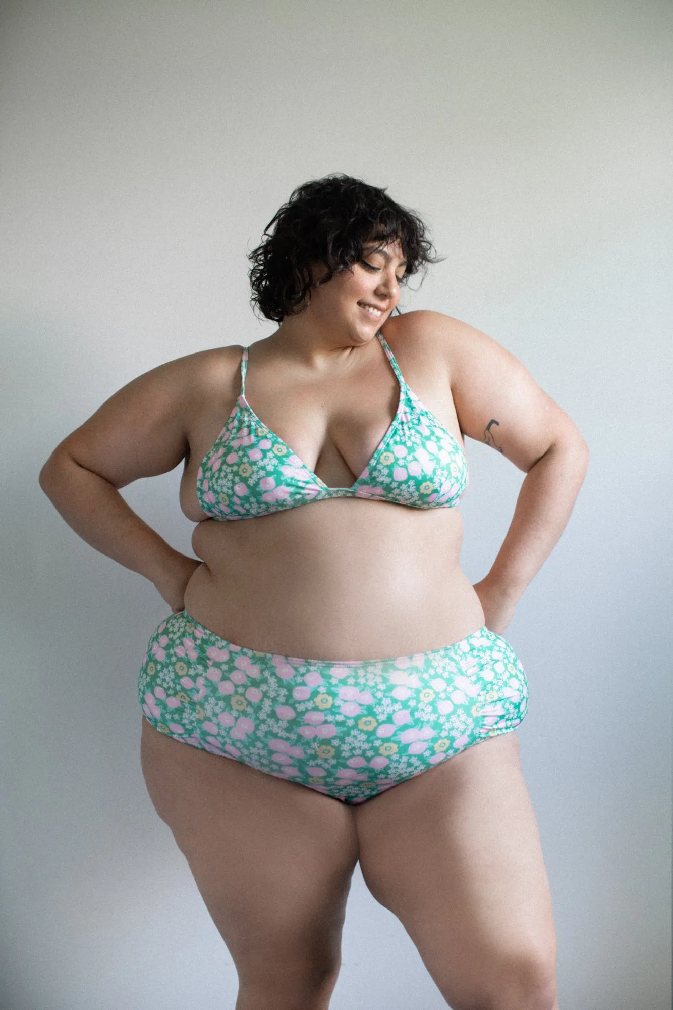 Triangle Bikini Top - Rosebud sold by WRAY product image thumbnail 2