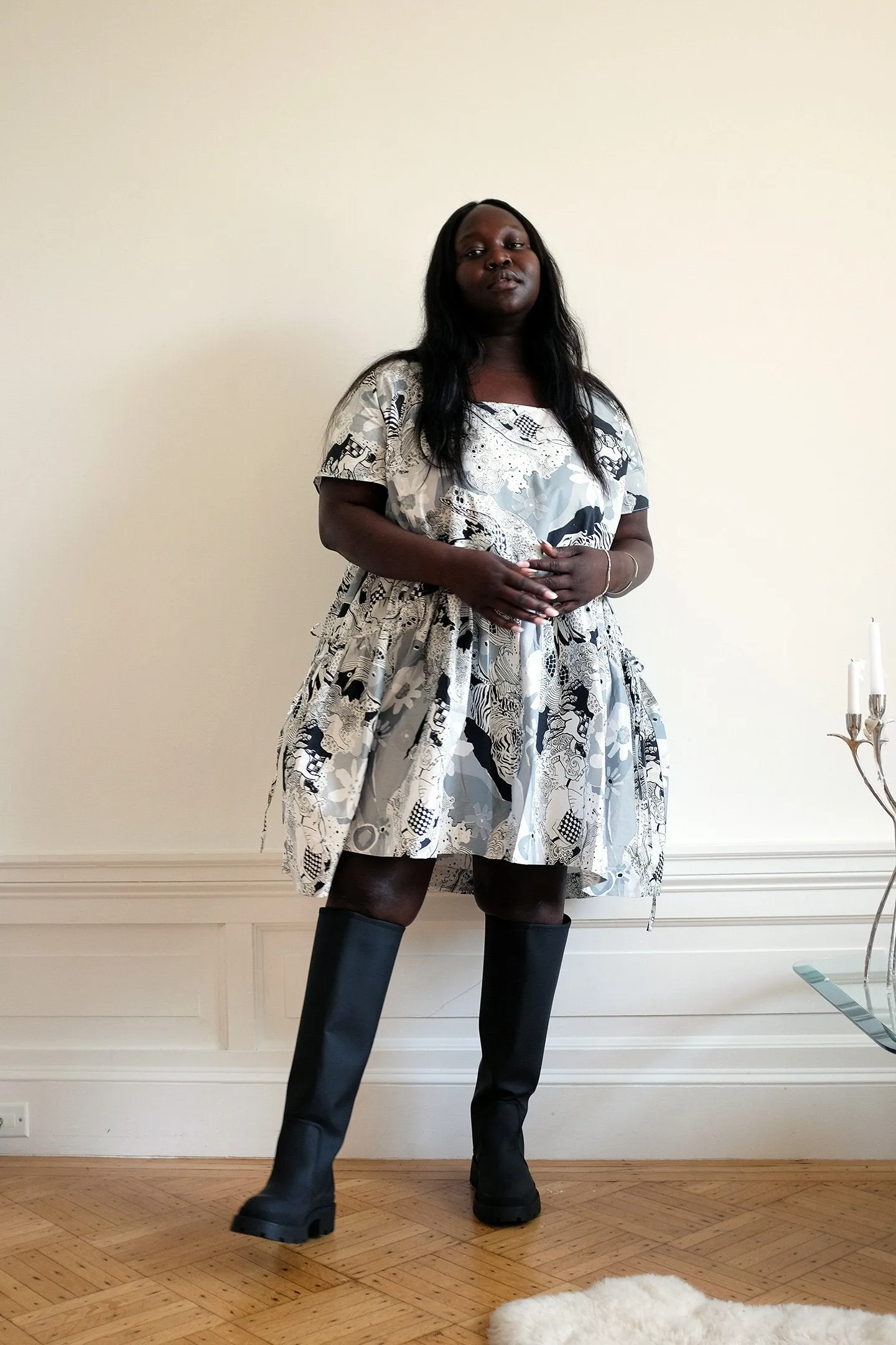 Helen Dress - Graphic Parade sold by WRAY product image thumbnail 4