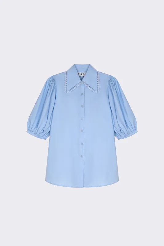 Madeline Top - Crystal Blue sold by WRAY