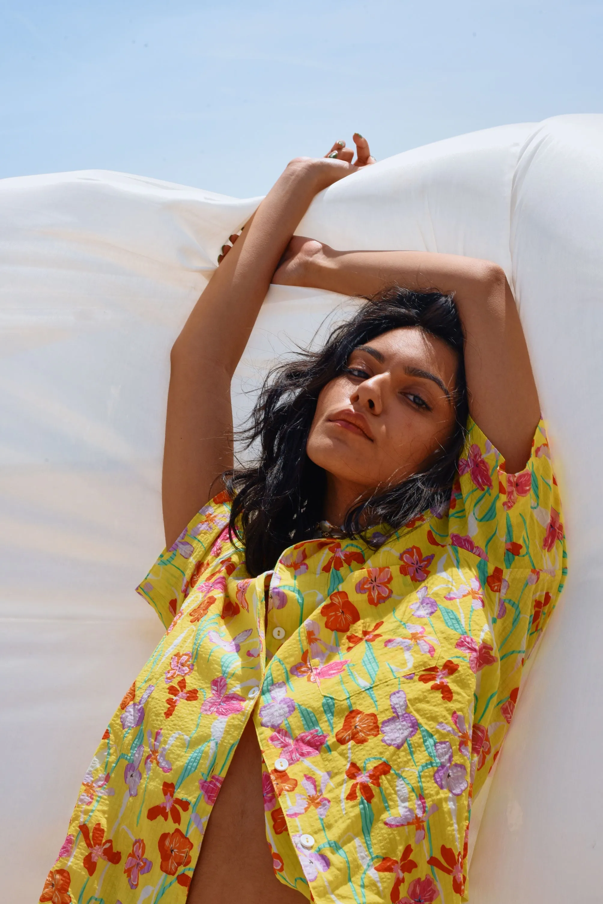 Short Lounge TOP ONLY - Iris sold by WRAY product image thumbnail 3