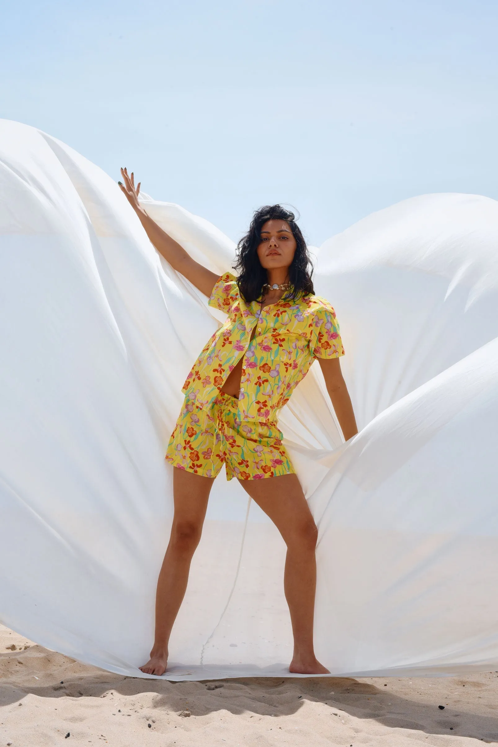 Short Lounge TOP ONLY - Iris sold by WRAY