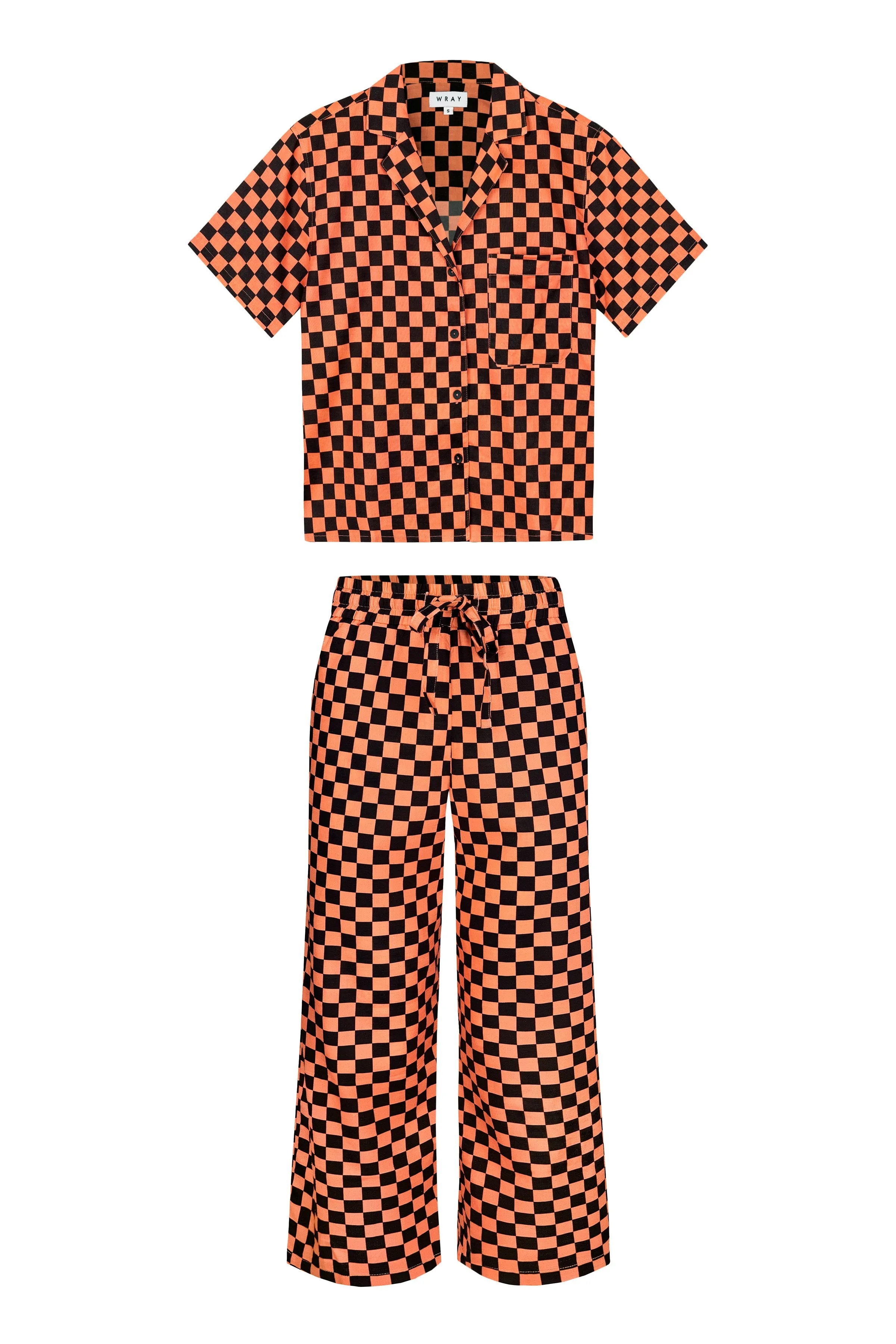 Long Lounge Set - Berry Check sold by WRAY product image thumbnail 3