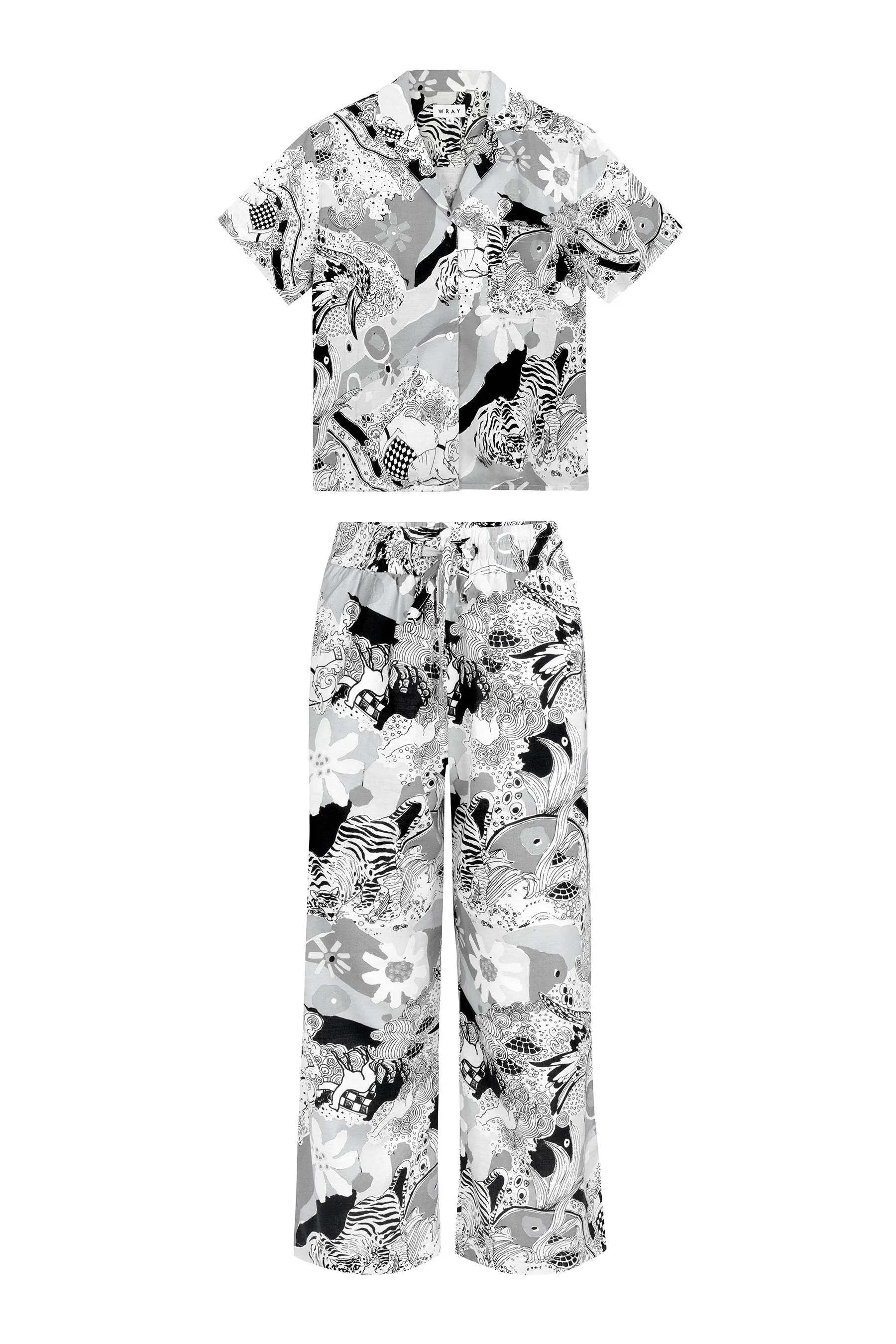 Long Lounge Set - Graphic Parade sold by WRAY