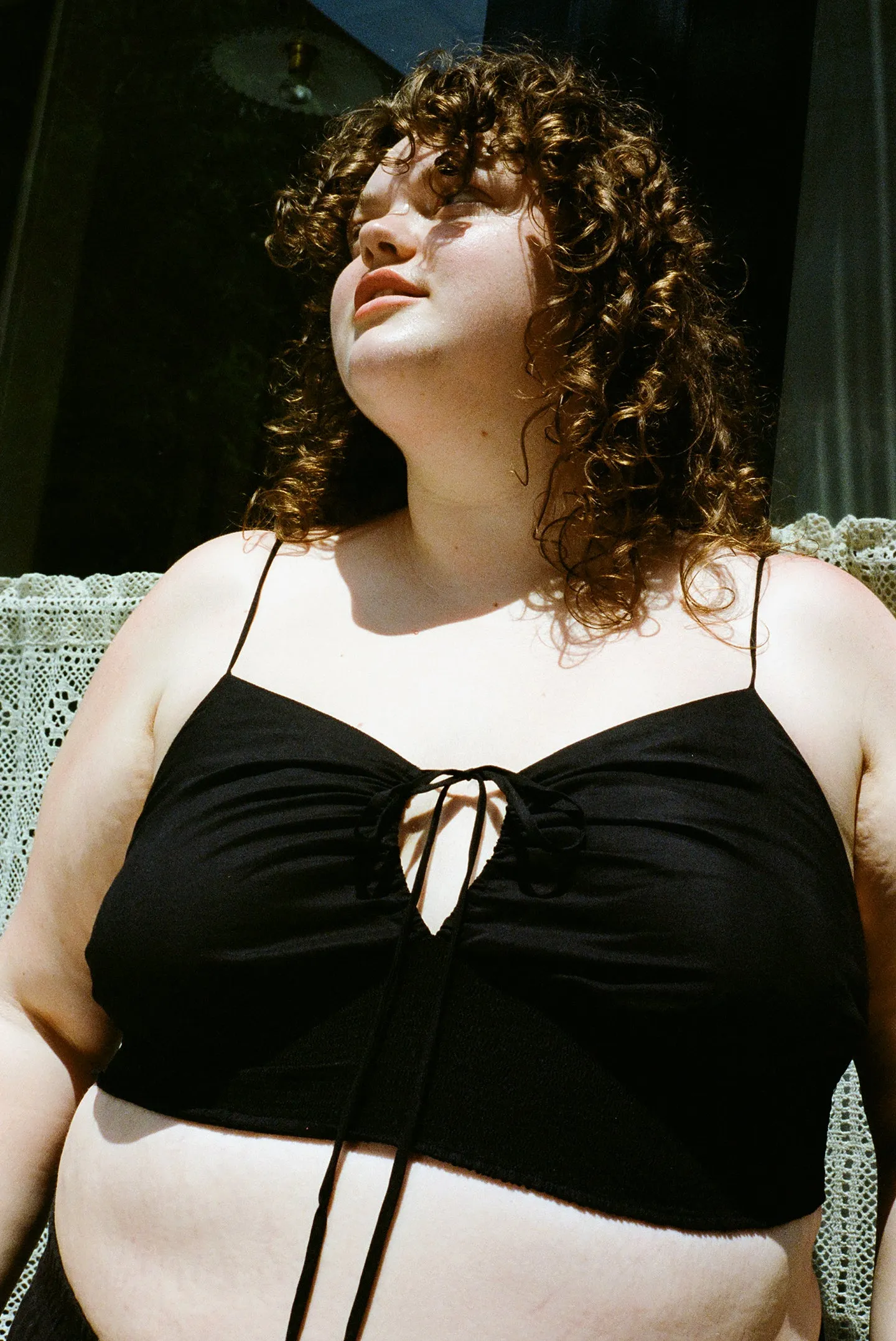 Tie Croplette - Black sold by WRAY product image thumbnail 4