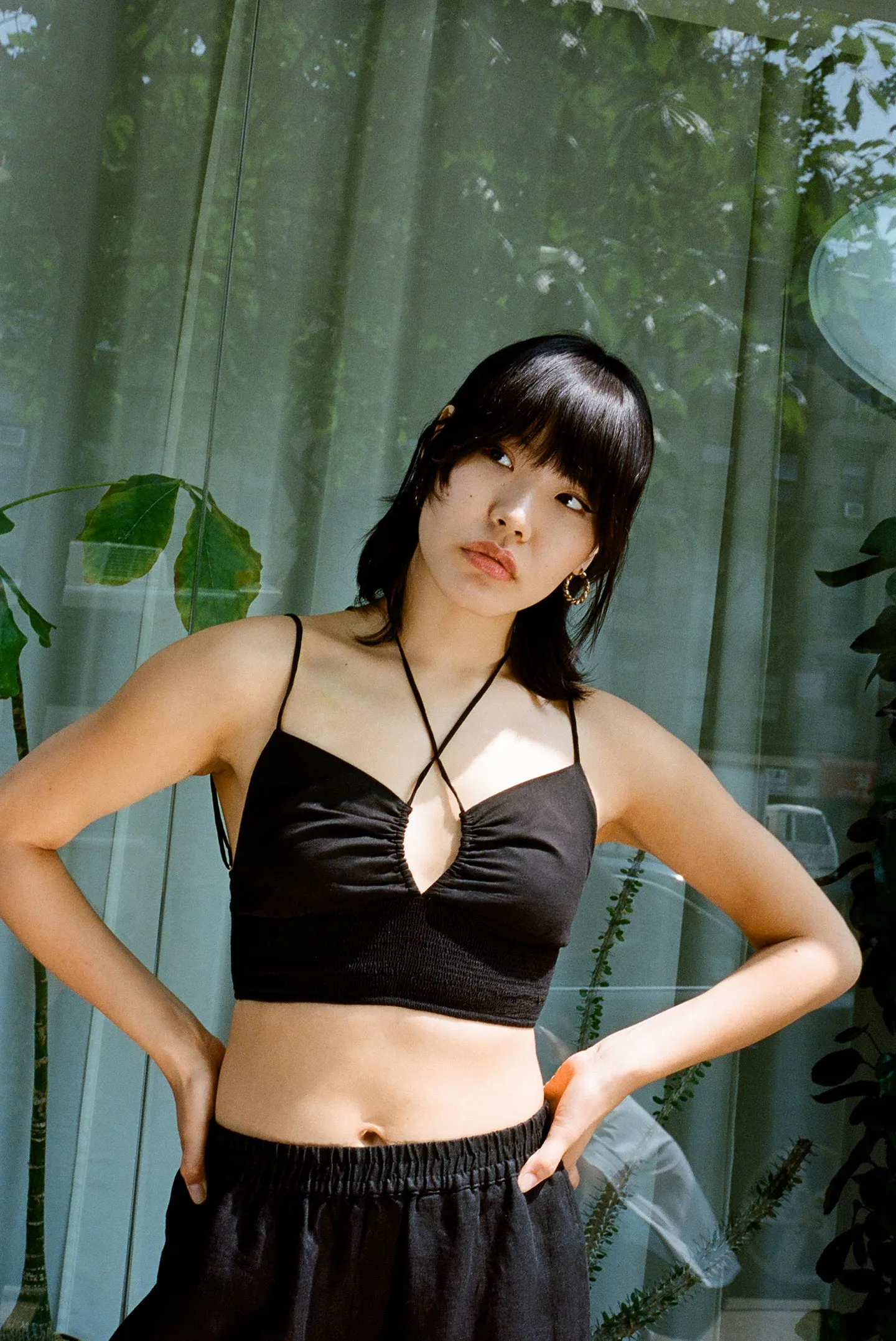 Tie Croplette - Black sold by WRAY product image thumbnail 2