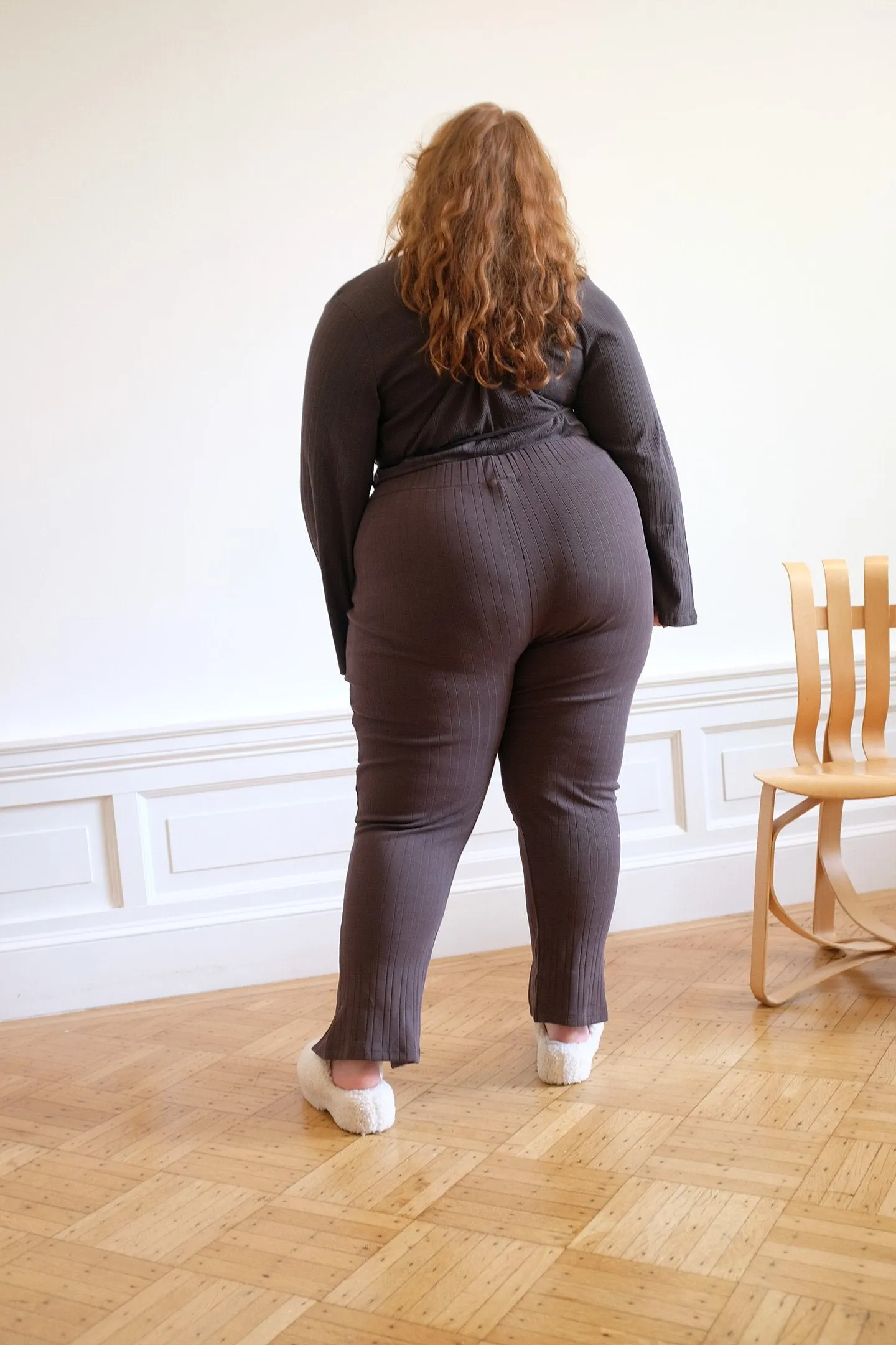 Slit Legging - Chocolate Mousse sold by WRAY product image thumbnail 5