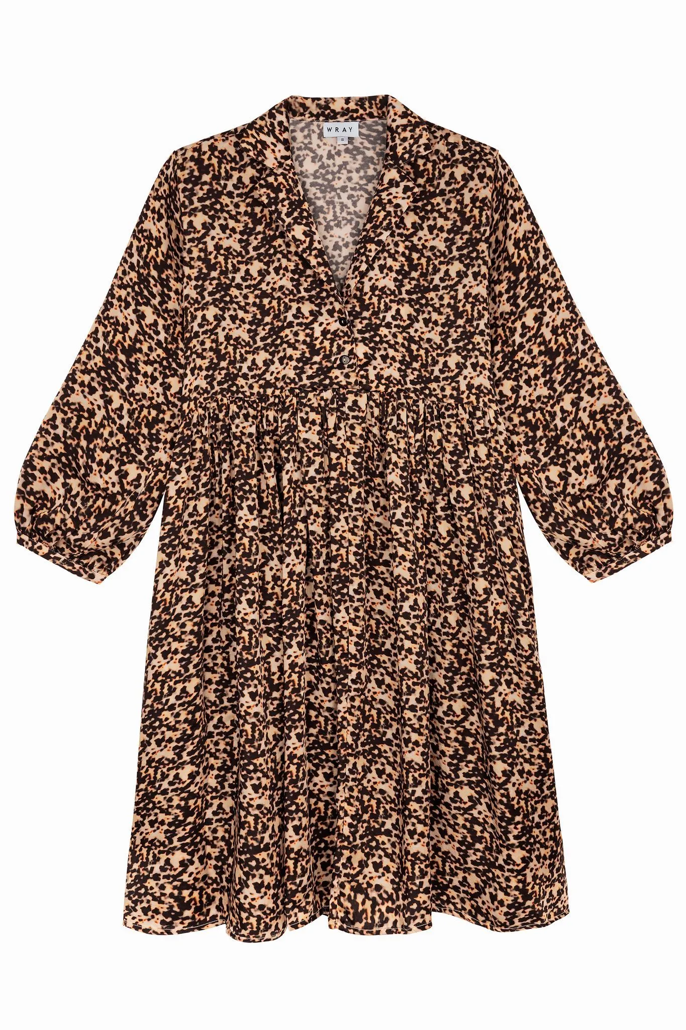 Quinn Dress - Tortoiseshell sold by WRAY