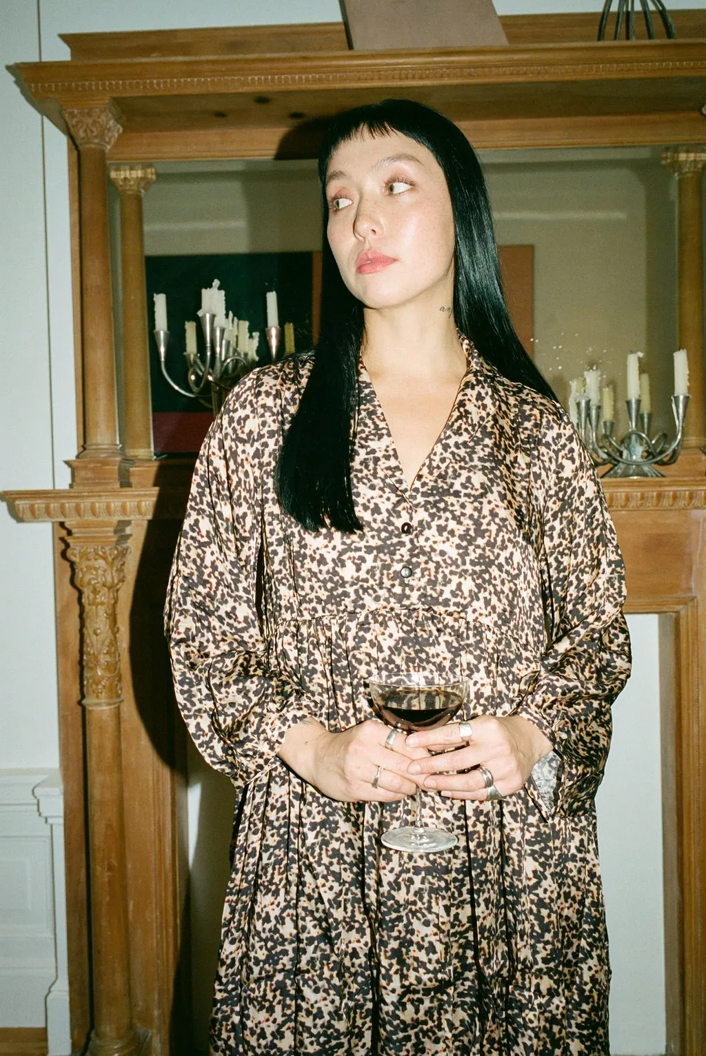 Quinn Dress - Tortoiseshell sold by WRAY product image thumbnail 4