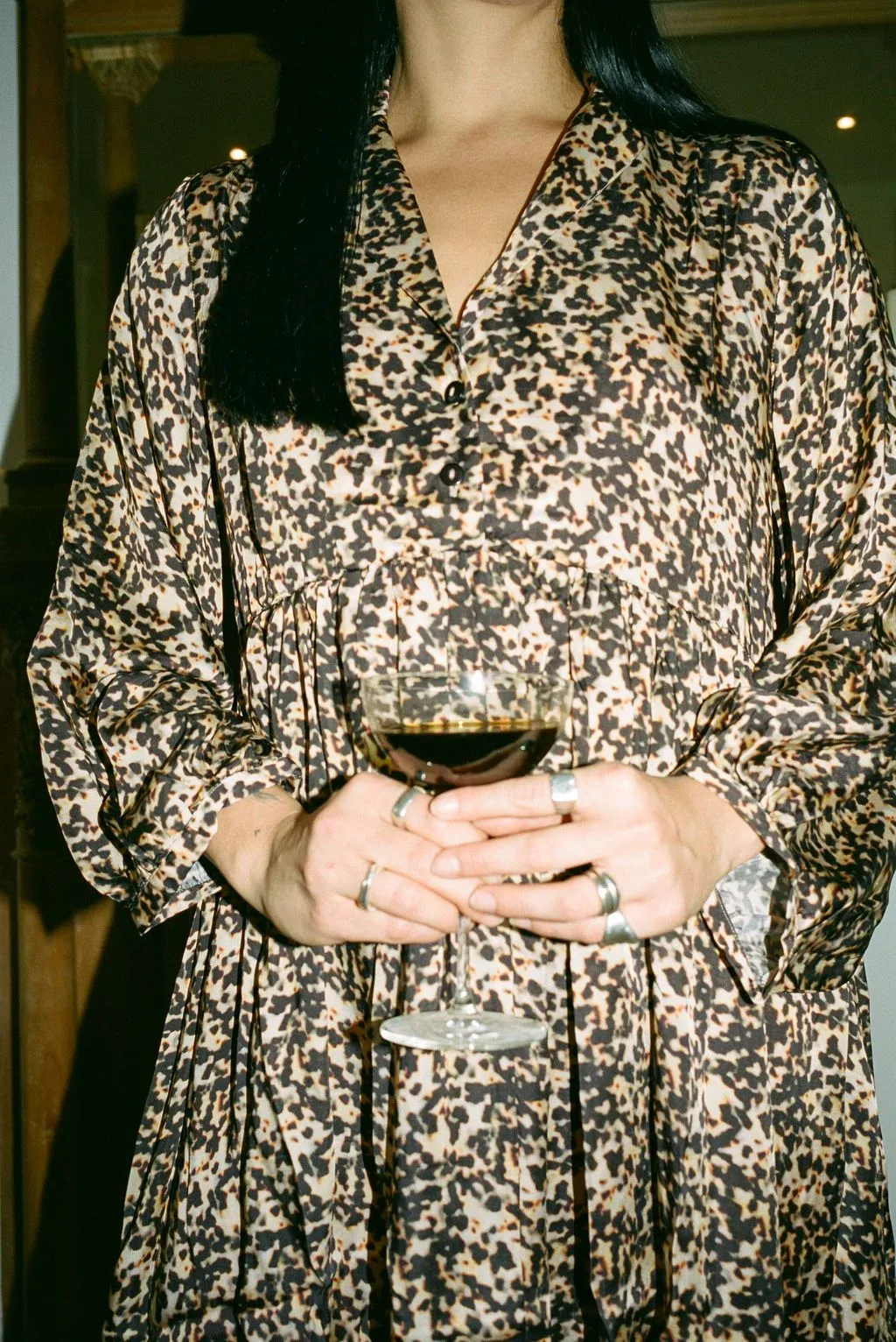 Quinn Dress - Tortoiseshell sold by WRAY product image thumbnail 5