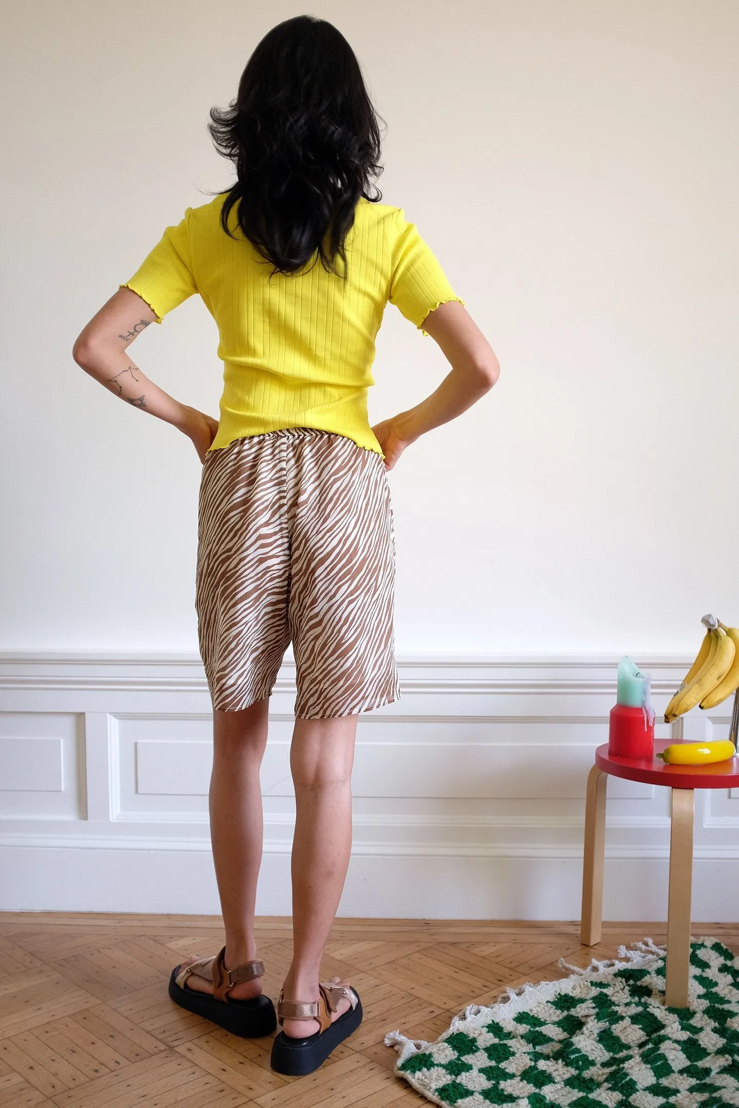 Boxing Short - Toffee Zebra sold by WRAY product image thumbnail 4