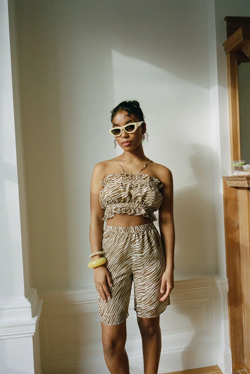 Boxing Short - Toffee Zebra sold by WRAY product image thumbnail 2