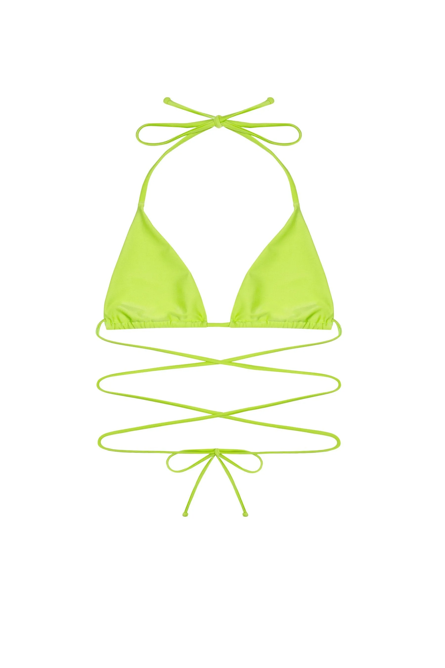 String Bikini Top - Limon sold by WRAY product image thumbnail 3