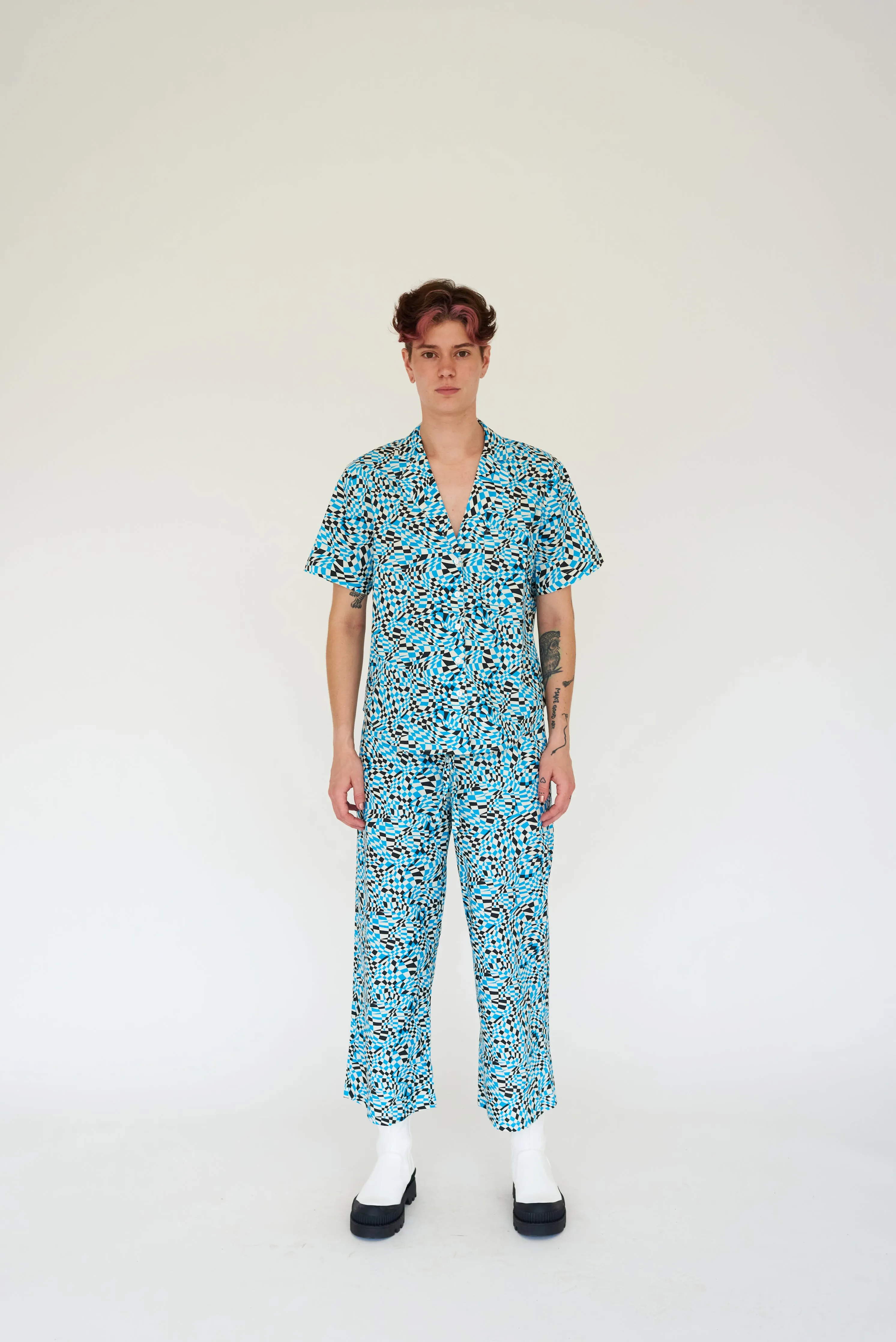 Long Lounge Set - Piscine Check sold by WRAY product image thumbnail 5