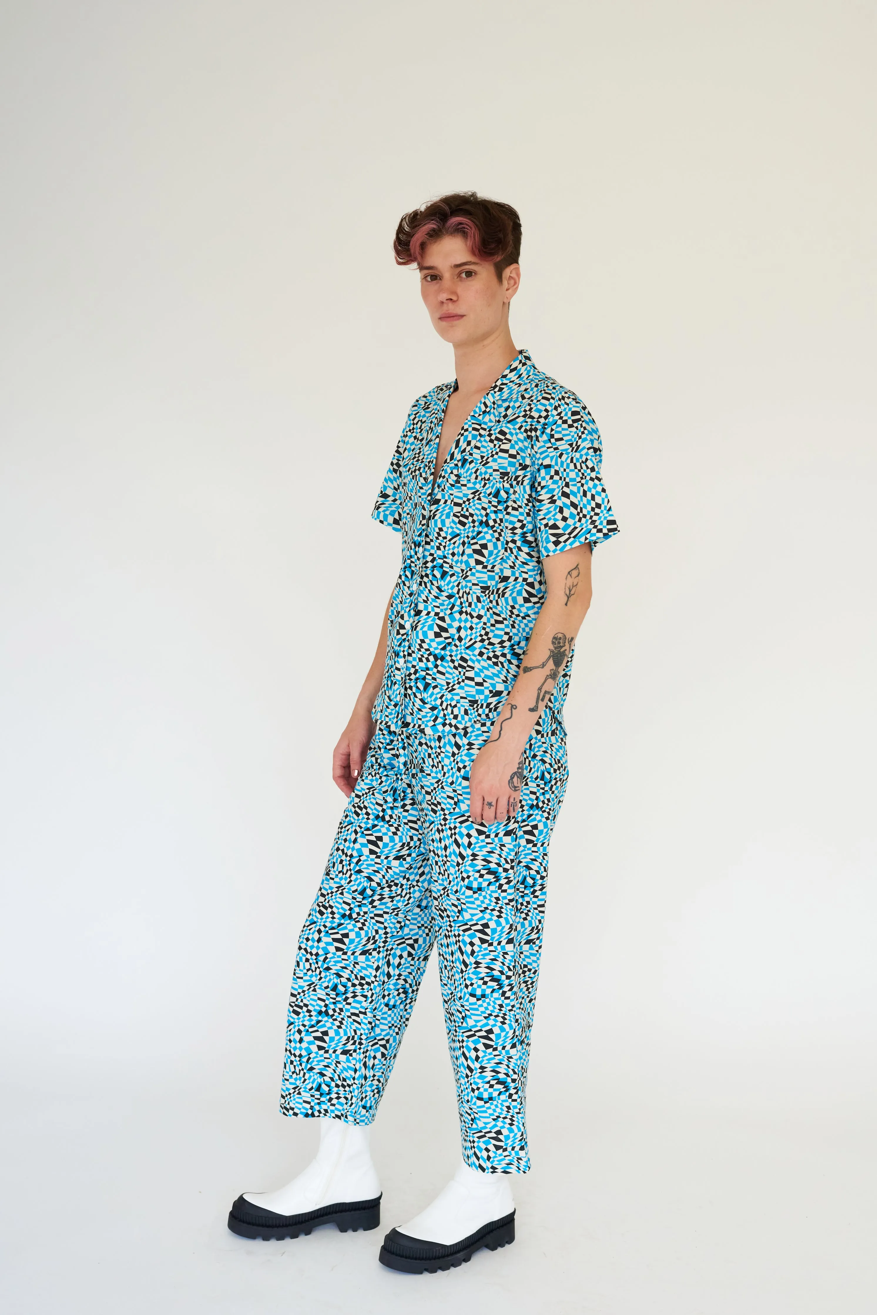 Long Lounge Set - Piscine Check sold by WRAY product image thumbnail 4