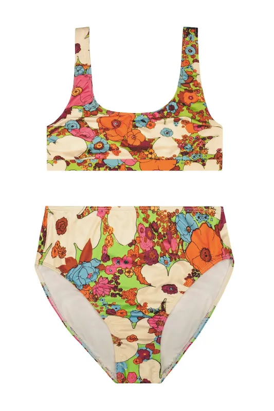 Sport Bikini - Acid Floral sold by WRAY